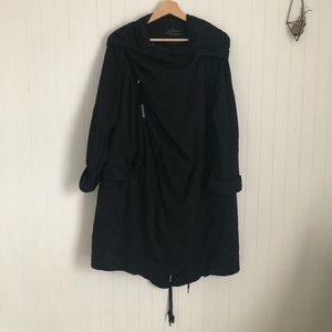 All Saints Cloak Anorak Zip up Jacket